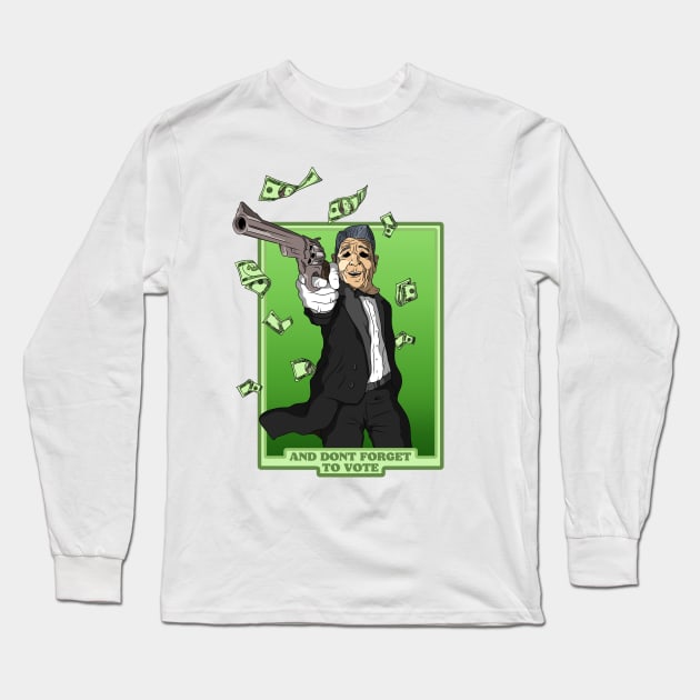 Point Break Ex-President Robbery Long Sleeve T-Shirt by Brainfrz